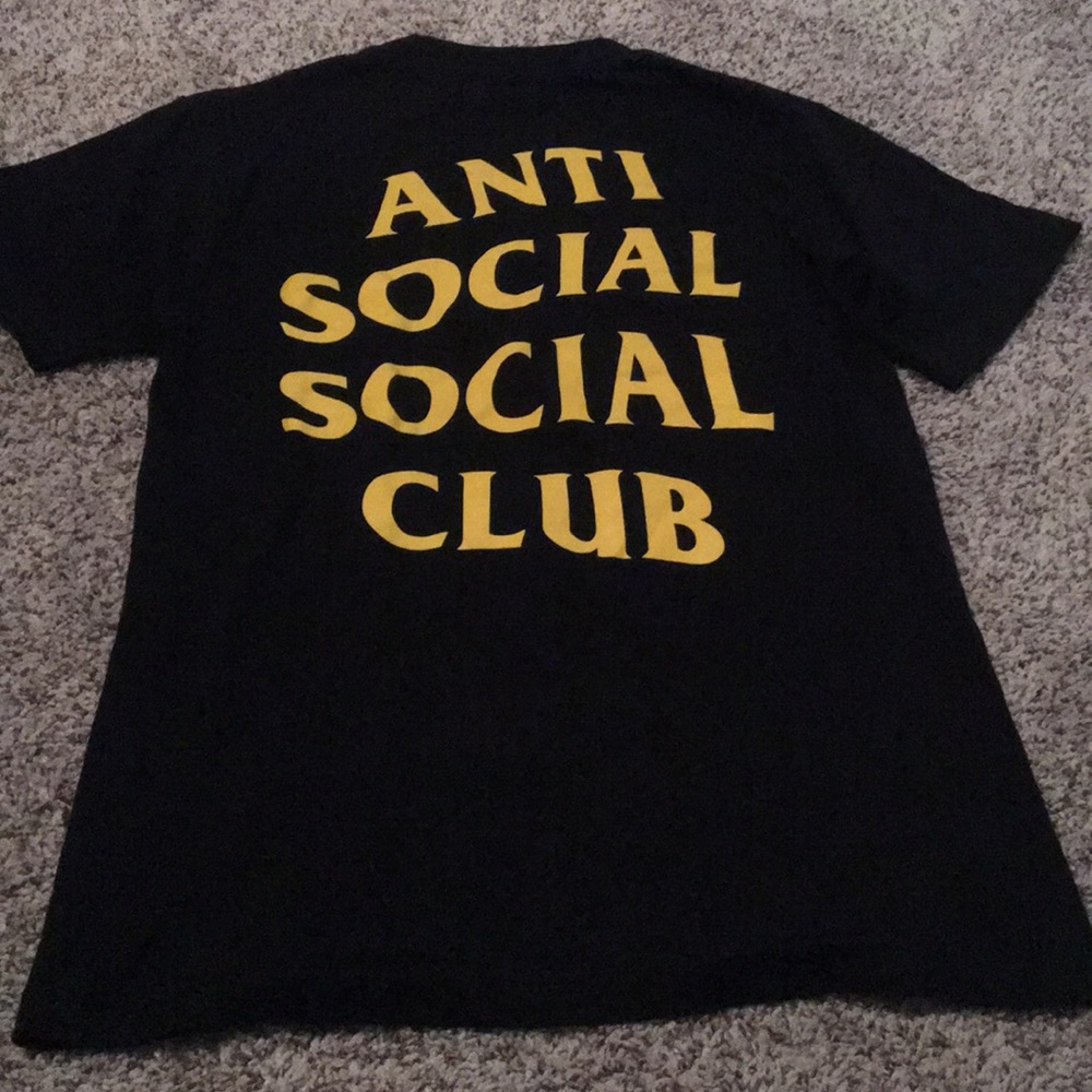 Anti social social club tee